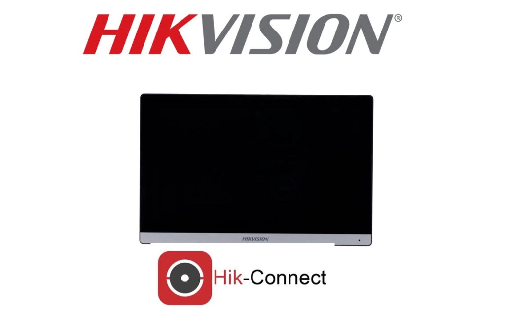 Hikvision Monitor Display Touch Screen interno 7" Intercom POE DS-KH6350-WTE1