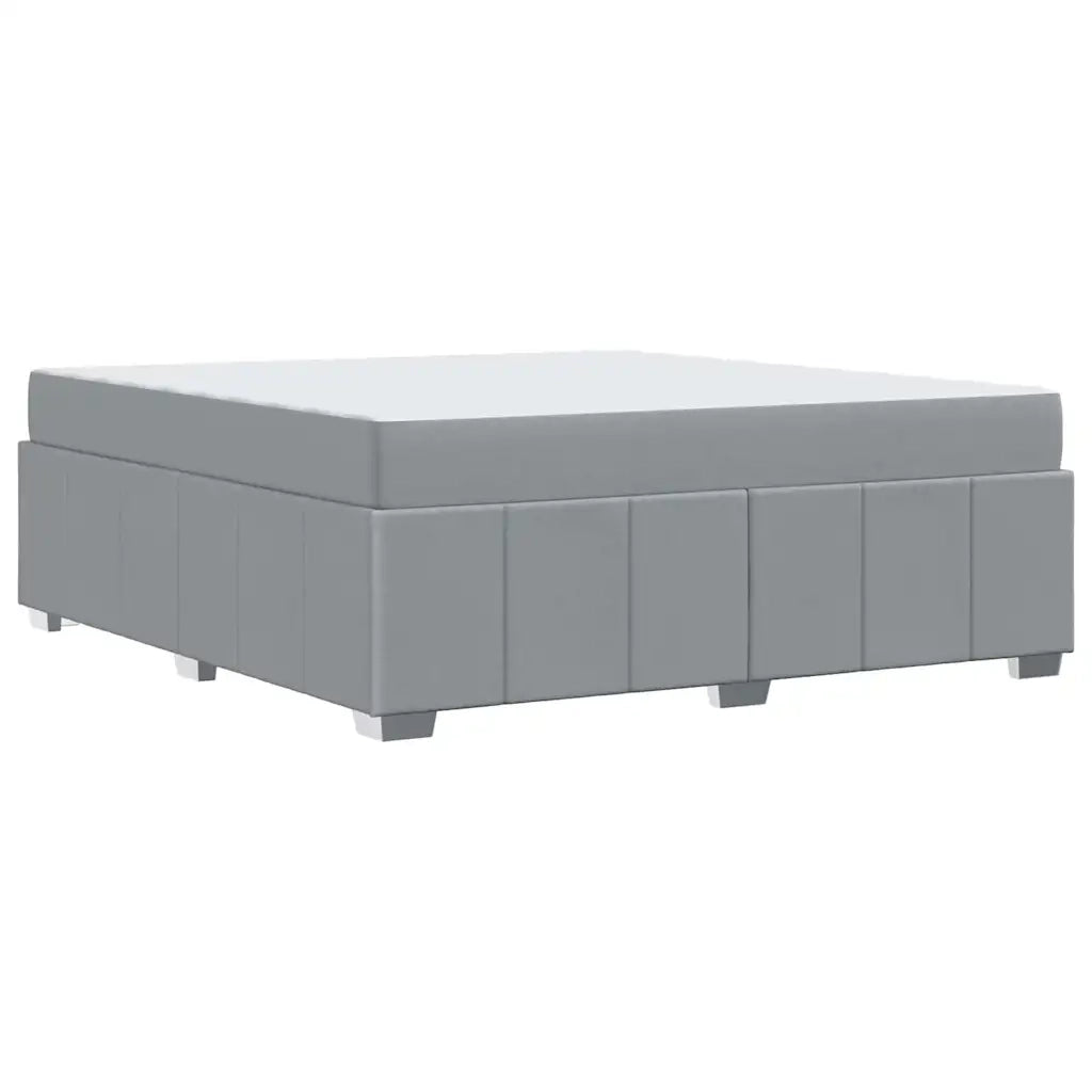 Struttura del letto Grigio chiaro 180 x 200 cm Tessuto 3398300