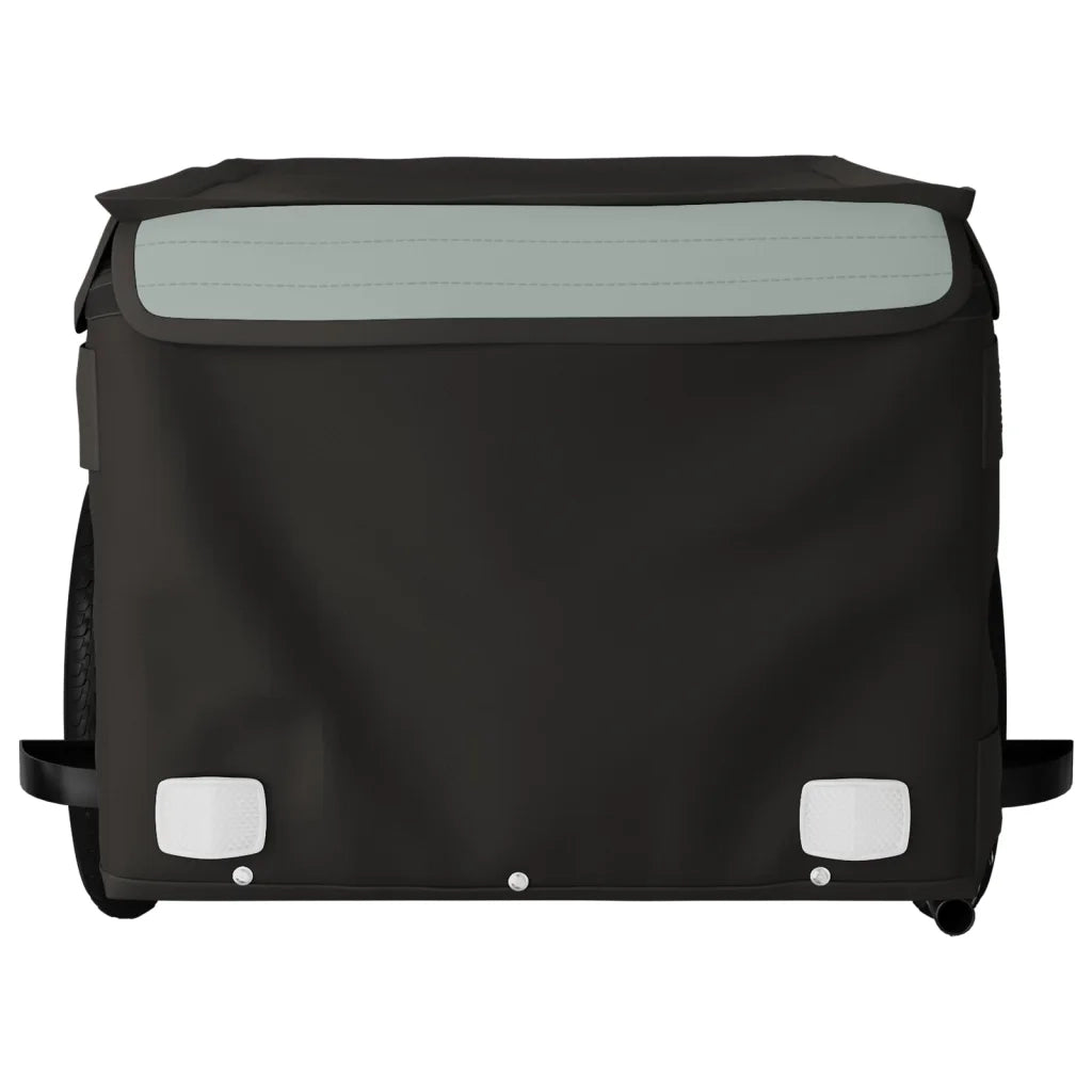 Rimorchio da Bici Nero e Grigio 30 kg in Ferro CFW5204189