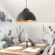 LÚZETE - LAMPADARIO Ø 50 CM NERO/ORO MONTSERRAT