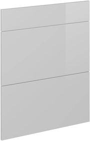 Frontale cucina R-Line, Bianco lucido, 59.6 x 71.3 cm frontale del mobile per mobile base con cassetti