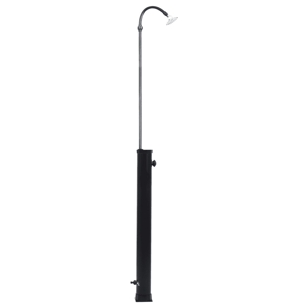 Doccia Solare da Giardino Nera 215 cm 8 L CFW8582226