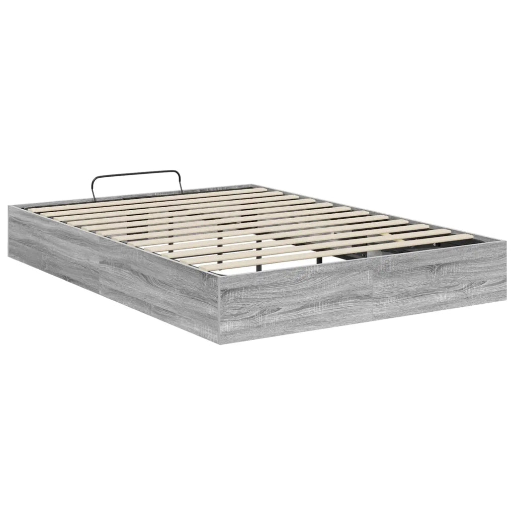 Letto ottomano Grigio Sonoma 193 x 120 x 25 cm Truciolare