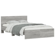 Giroletto con Testiera Grigio Sonoma 120x190 cmcod mxl 133472