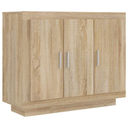 Credenza | Madia | Buffet da pranzo | Armadio da pranzo Rovere Sonoma 92x35x75 cm in Legno Multistrato
