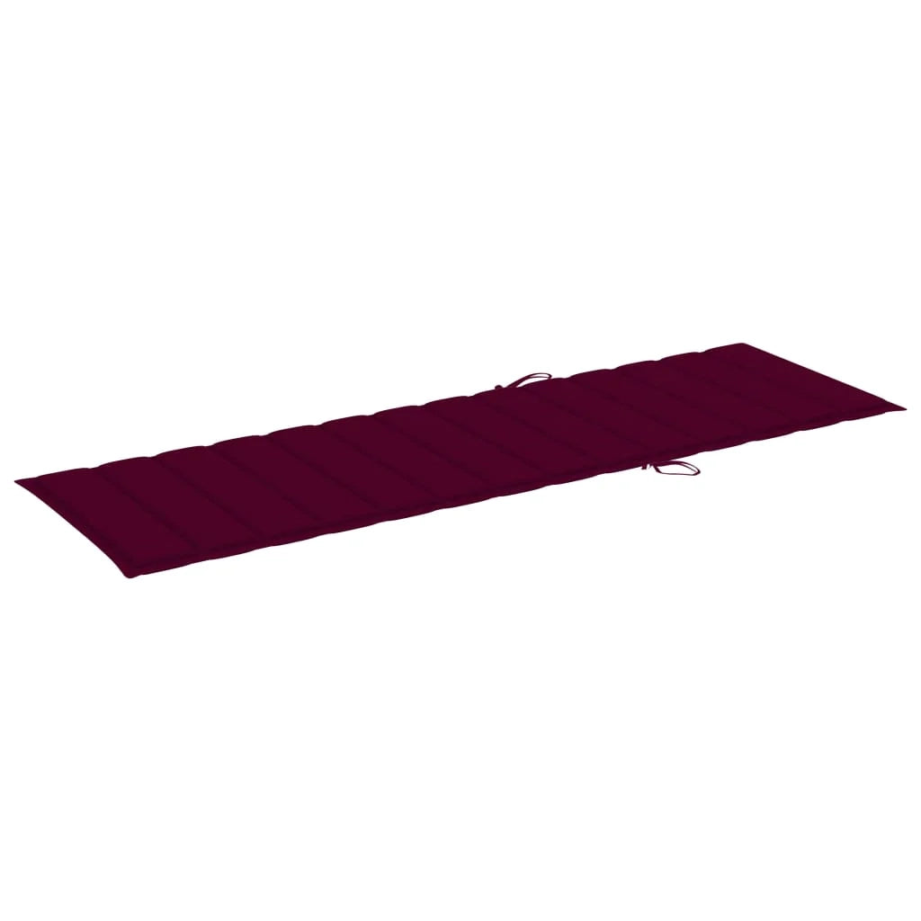 Lettino prendisole sedia a sdraio lettino prendisole letto da giardino mobili da giardino mobili da esterno pieghevoli con cuscino legno massello di acacia 02_0012843