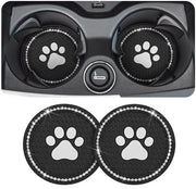 Onderzetti universali 2 pezzi - Autoalloggiamento - Strass cristallino - Diametro 7 cm - Compatibile con tutti i modelli - Sospensioni per auto