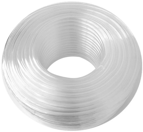Tubo di raccordo per combustibile 1 m - Slang PVC - Translucido - Flessibile - Leggero - Utilizzo universale