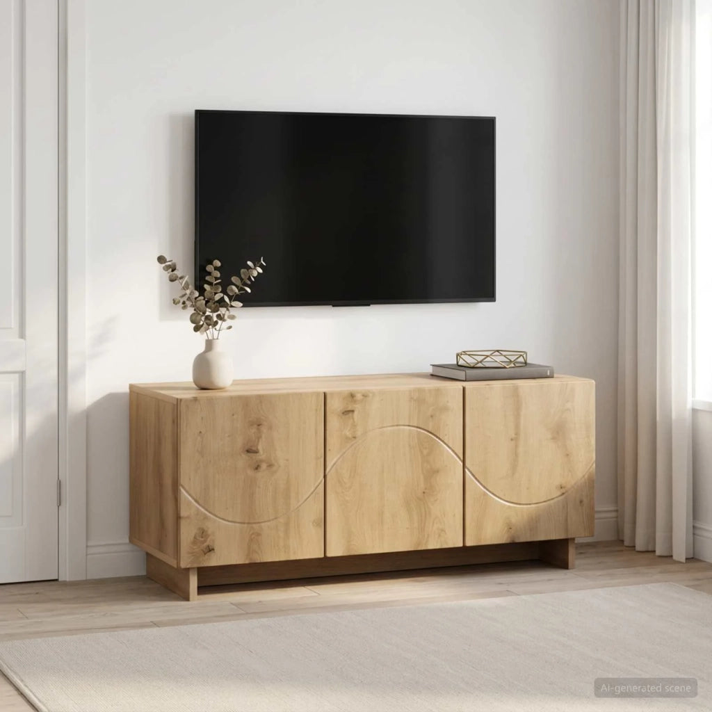 Supporto TV 90 x 34.5 x 40 cm Rovere Artigianale 8011575