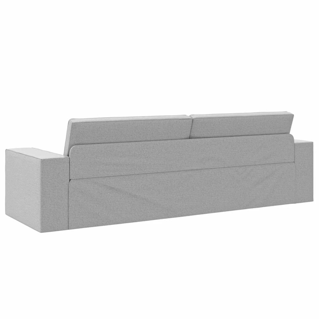 Divano letto Grigio Nuvola 245 x 78 x 77 cm Tessuto 4106724