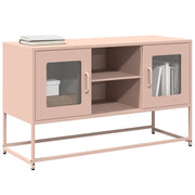 Mobile TV Rosa 100,5x39x60,5 cm in Acciaio