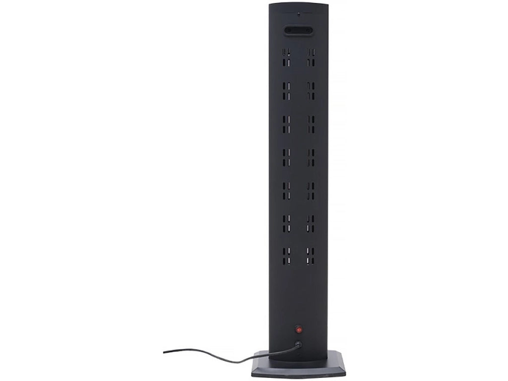 Riscaldatore elettrico radiante "Tornado" - 2000W - Nero