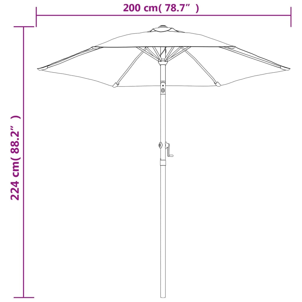 Ombrellone 200 x 211 cm in alluminio color tortora 02_0008730