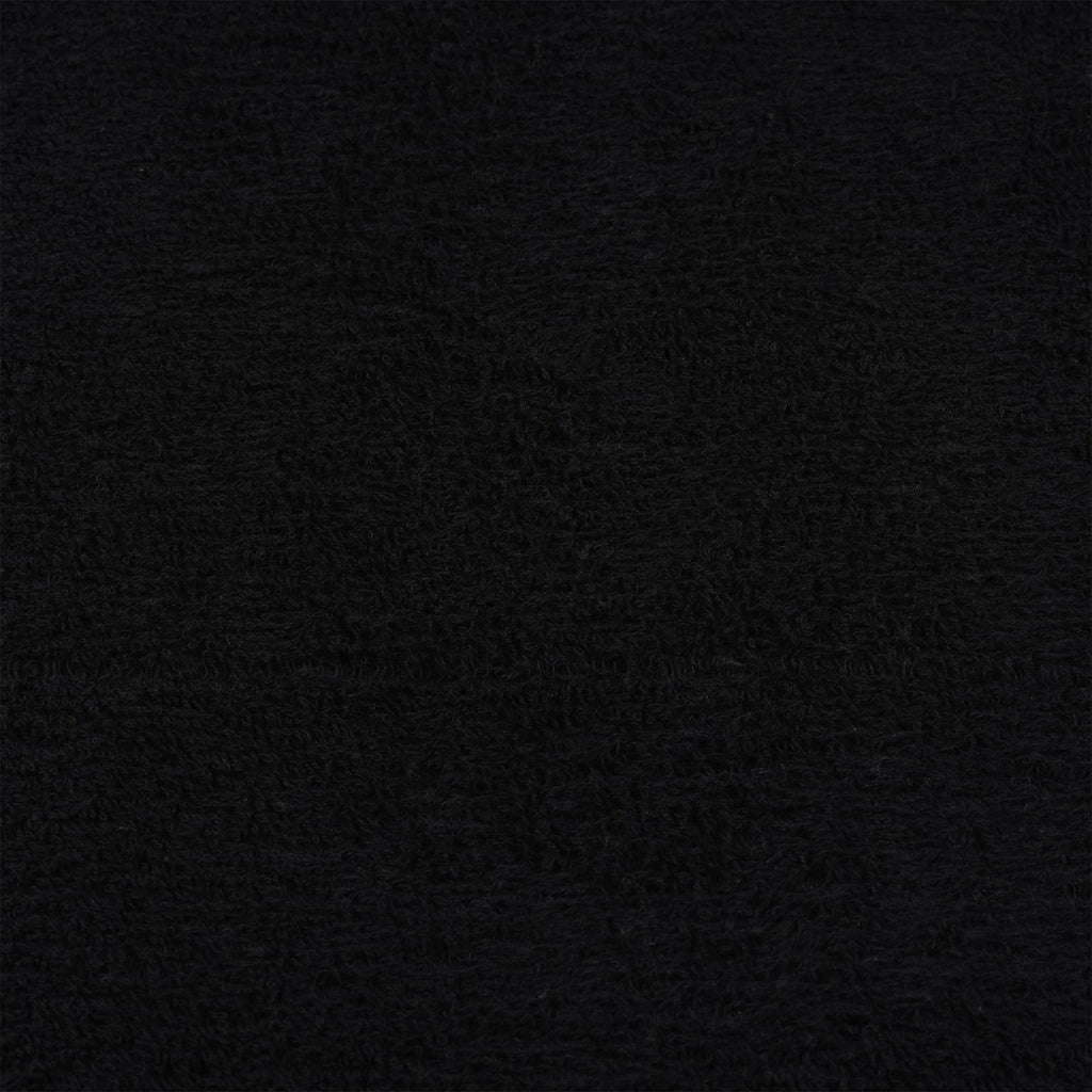 vidaXL Asciugamani da bagno 4 pz FROGN Nero 30x30 cm 100% Cotone