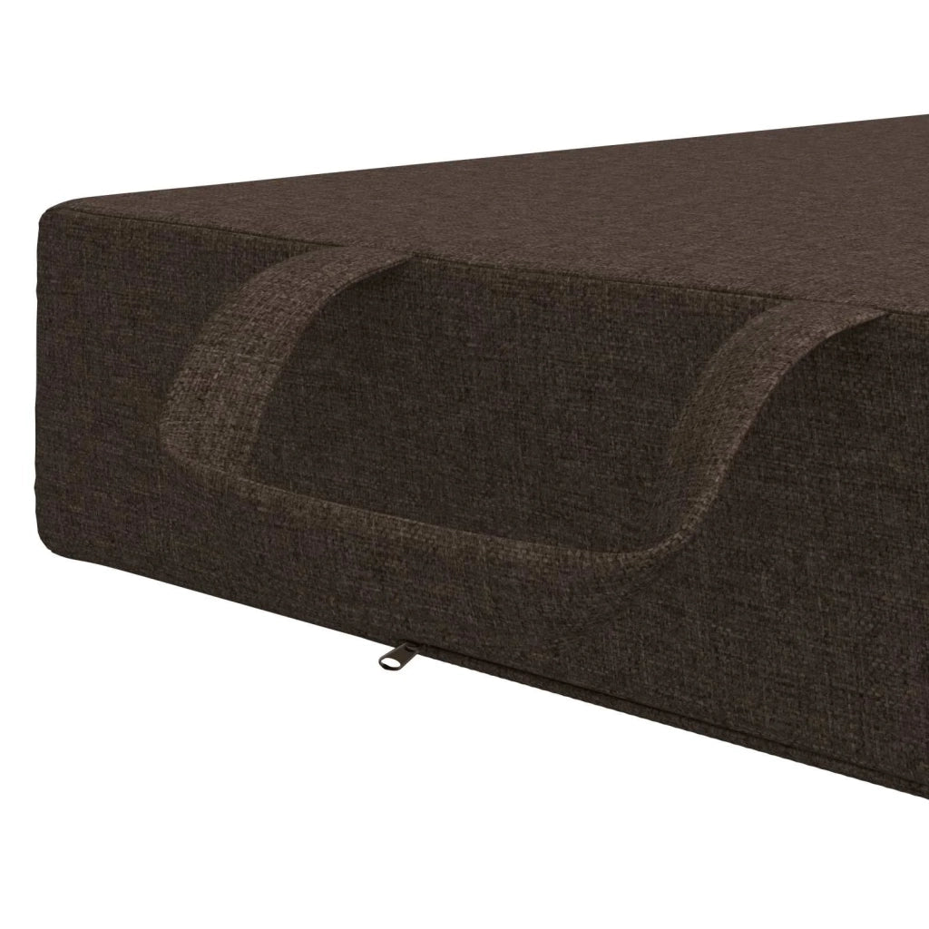 Divano Letto Pieghevole 90 x 67 x 45 cm Tortora 900188