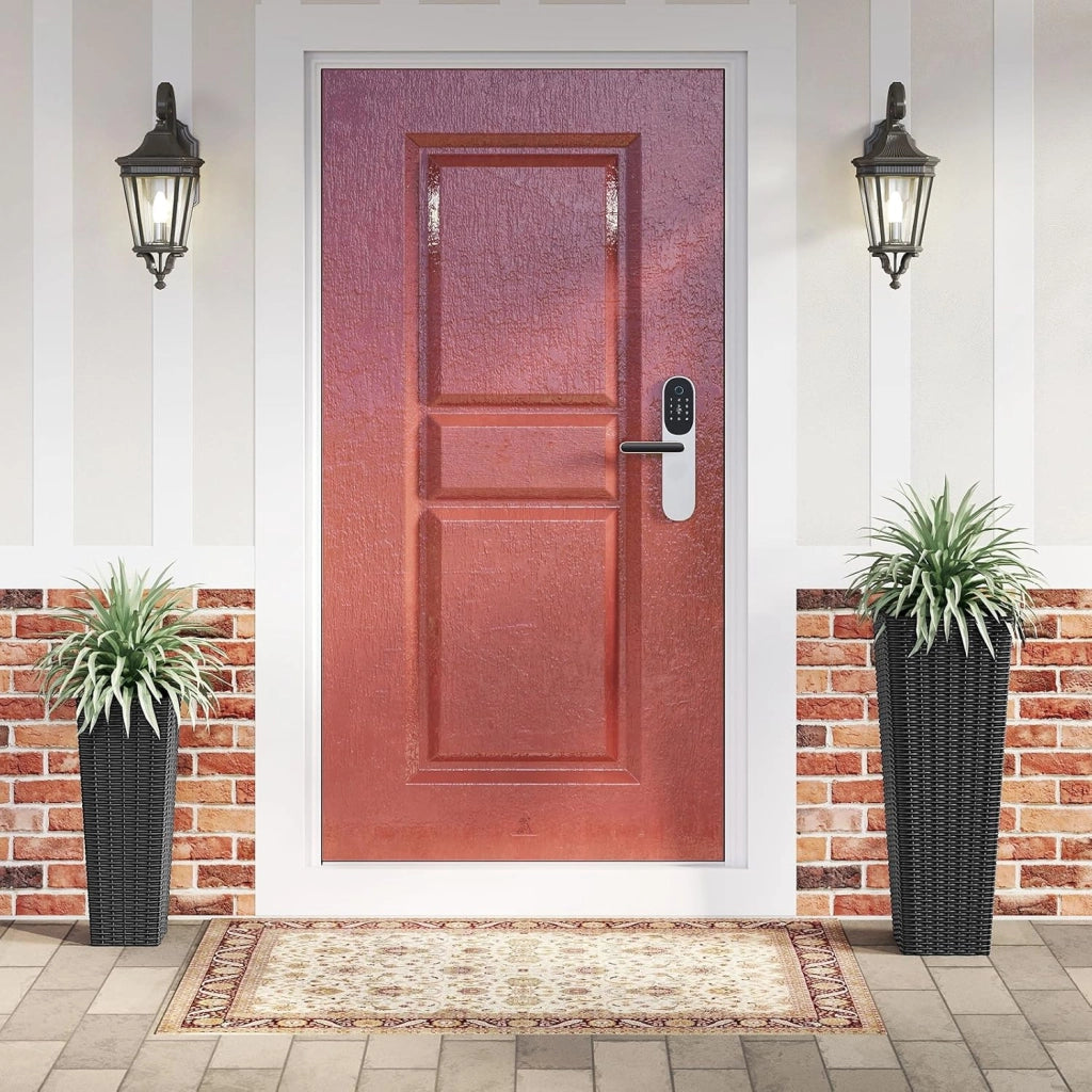 2 Vasi Alti per Piante da Interno ed Esterno, Grandi Fioriere in Rattan con Vassoi Interni Rimovibili, Fori di Drenaggio, Fioriere Decorative per Giardino, Cortile e Balcone (Nero)