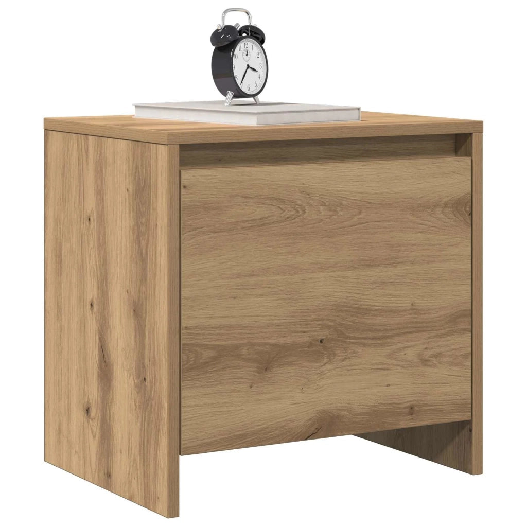 Comodino | Armadio da Notte | Mobiletto da notte Rovere artigianale 45 x 34 x 44,5 cm