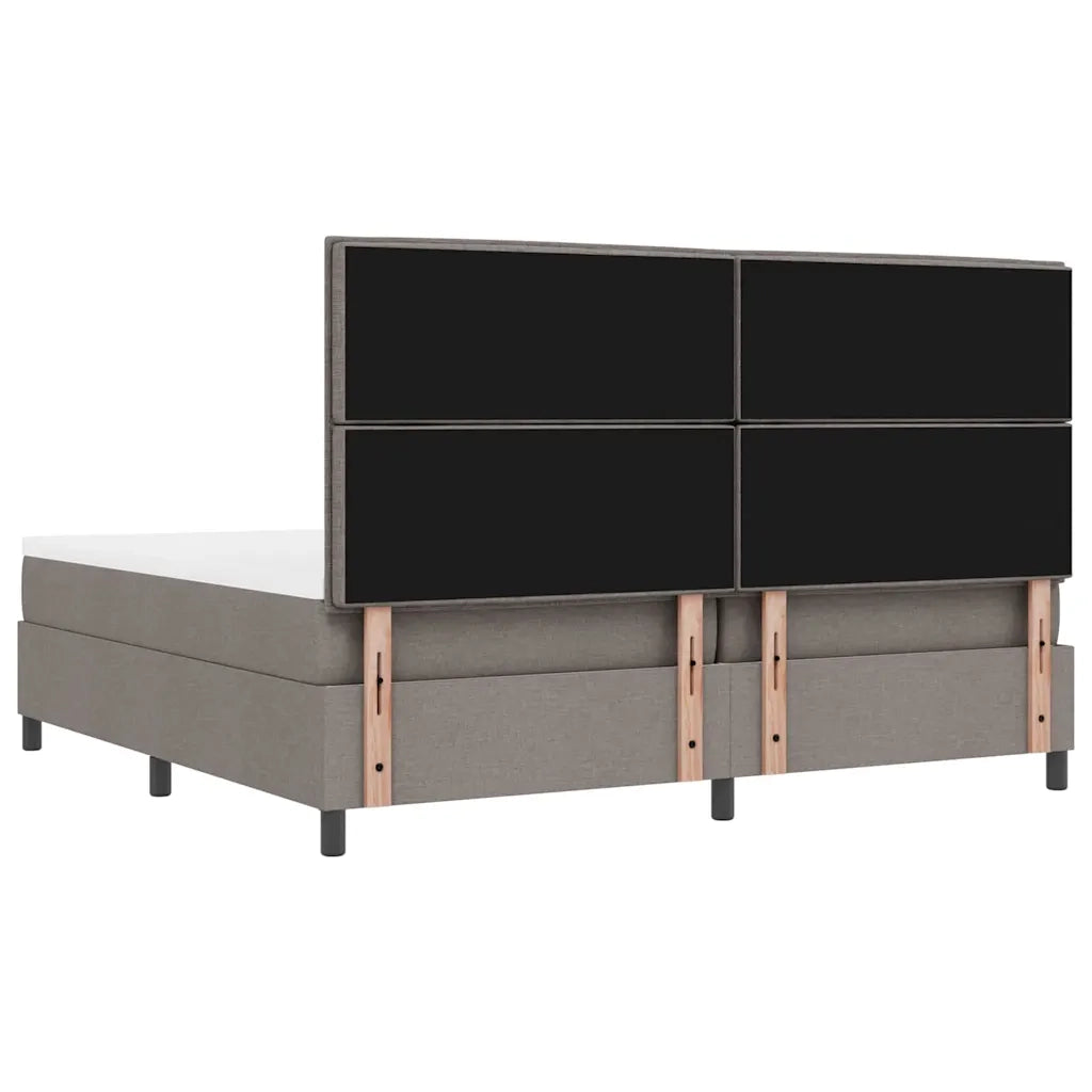 Letto a molle con testiera Talpa 200 x 200 cm Tessuto 3344020