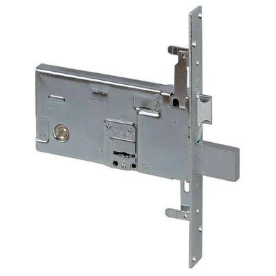 SERRATURA METALLO INFILARE 57318 CISA  B.Q ZIN F.MM 25 DM M4 TRIPL+SCR H.MM 82 E.MM 70