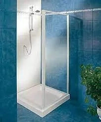 Box doccia malibu gold mg 5 pare te fissa bianco + acrilico 690-7