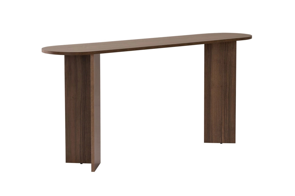 Consolle in legno "Sira" - 150 x 35 x 75 cm - Noce