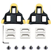 Pedali da bicicletta con punte, pedali da corsa con pattini, pattini per mountain bike, compatibili con sistemi SPD, adatti per biciclette da corsa, ciclismo e biciclette da competizione.