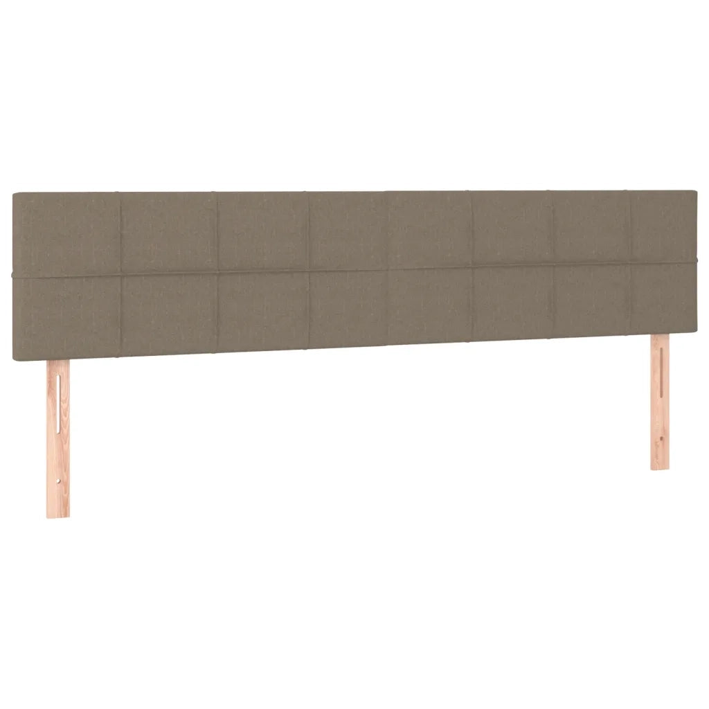 Giroletto a Molle con Materasso Tortora 180x200 cm in Tessuto 3130293