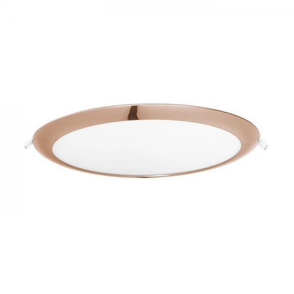 Faretto plafoniera DADA 30 da incasso rame 230V LED 24W 3000K