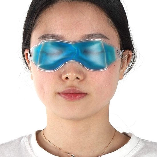Oogmasker Rinfrescante - Onde Cere - Gel di Ghiaccio - Estate - Ombreggiature Oscuri - Rimuovente