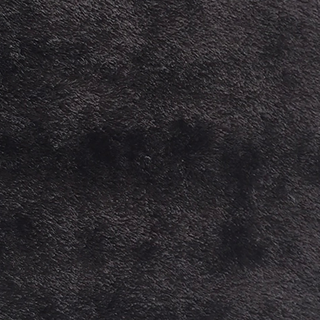 Lateleha, Tappeto Altezza Pelo 35 mm 100% Poliestere, 110x60 cm Nero