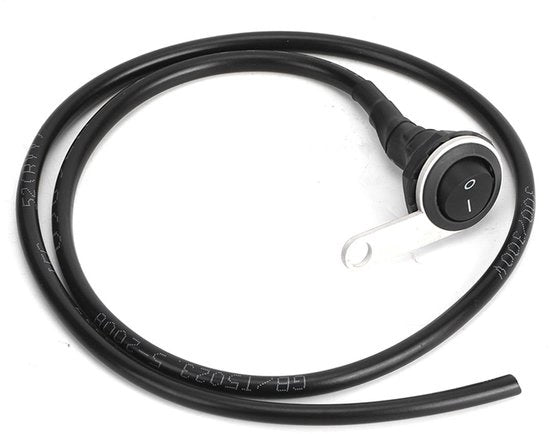 Componente di Illuminazione per Motocicletta - Convertitore Schiocco Acqua - Dimensione 22mm - Manubrio per Biciclette Elettriche - Manopola Robusta