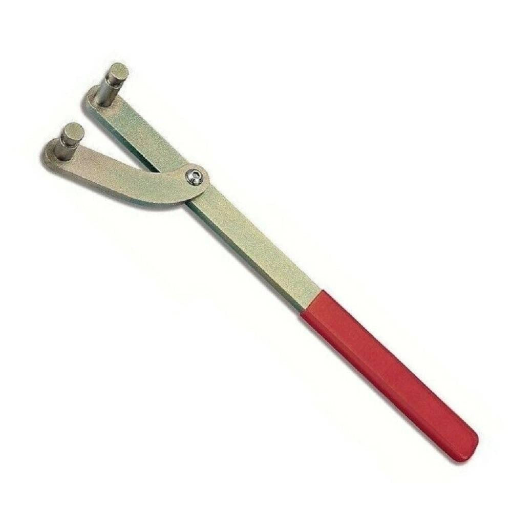 Trade Shop - Chiave Blocca Volano Attrezzo Blocco E Riparazione Puleggia Campana 415mm/190mm -