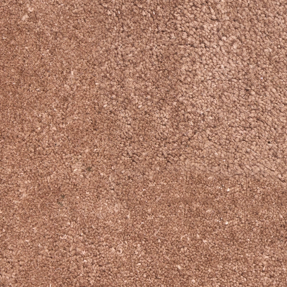 Tappeto in lana forma rettangolare, tuftato a mano 160 x 230 cm marrone design elegante
