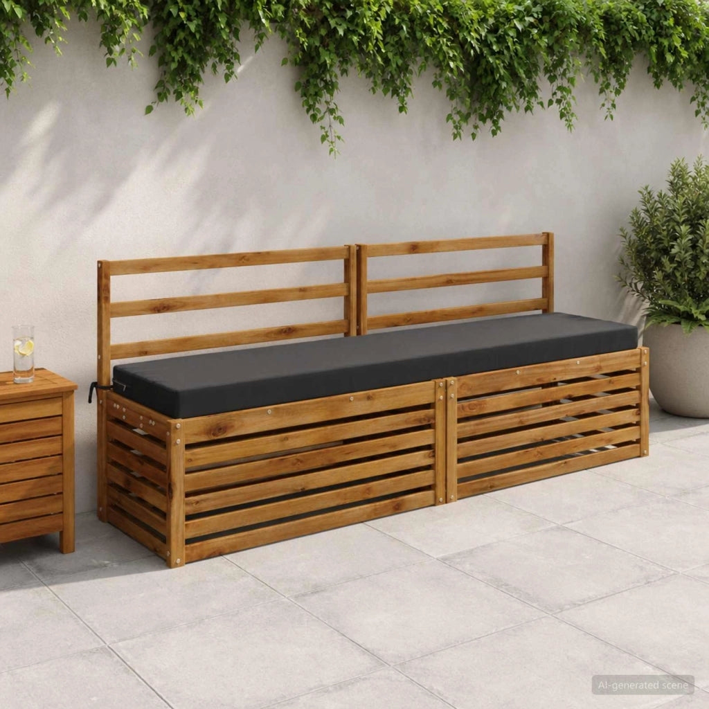 Cuscini per Panchina a 2 Pezzi SOEST 2 pz 100% Poliestere 950091