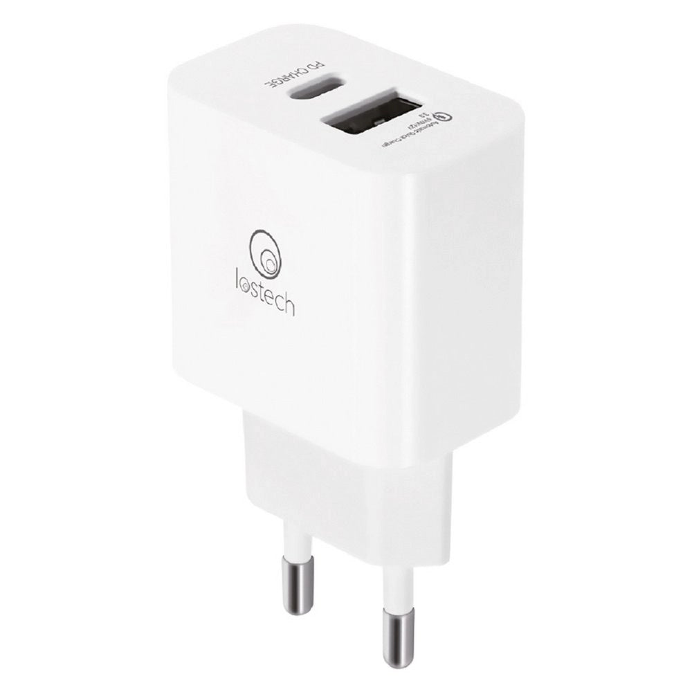 1pz caricabatteria da muro doppia uscita carica rapida ingresso 110-240v cod:ferx.8121890nlm