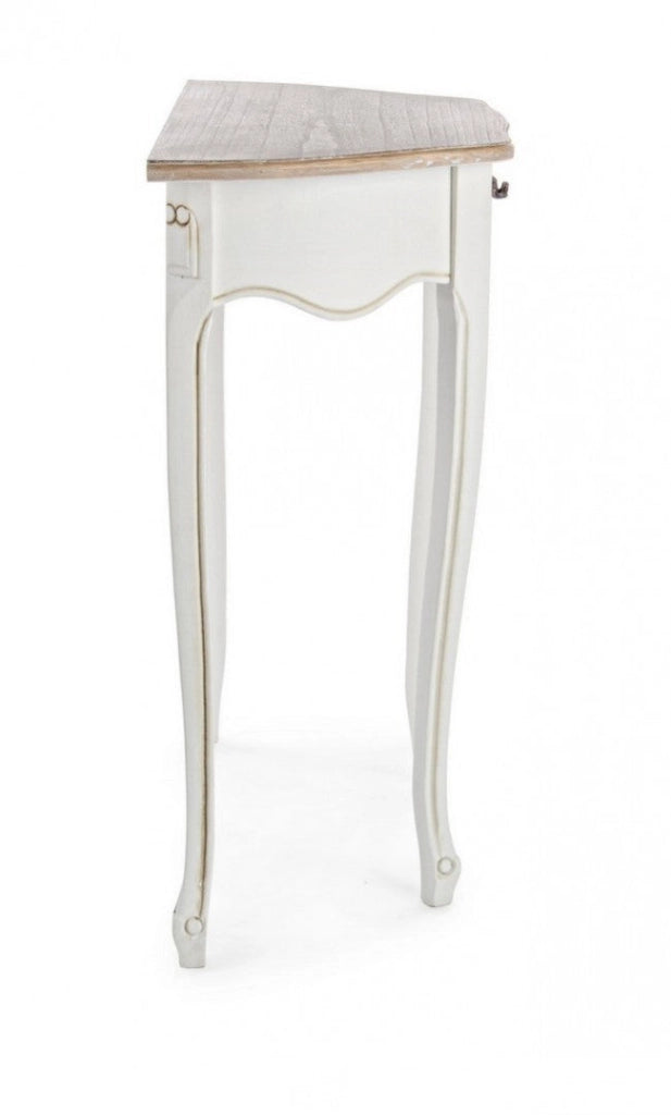 Consolle 1 Cassetto Justine in Legno