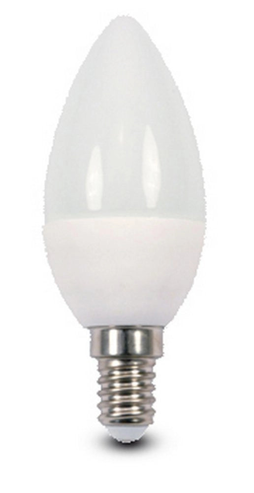 10pz led oliva 5,5we14 -lumen 490-6500k fredda cod:ferx.92847