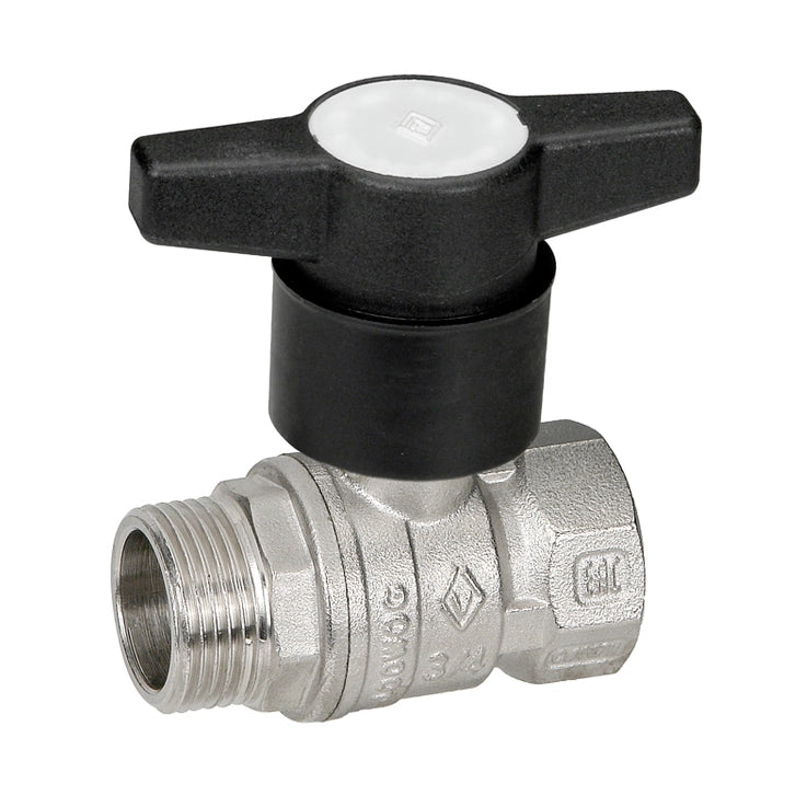 Valvola a Sfera Maschio Femmina con Prolunga Nylon Bugat 1 DN 23 PN 25