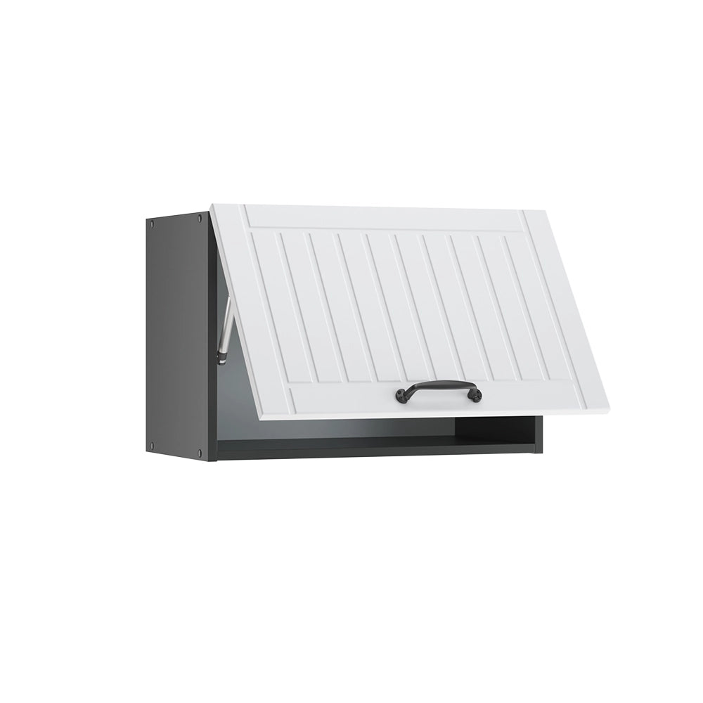 Vicco Pensile da cucina Bianco casa di campagna 60 cm Piatto