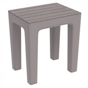SGABELLO WOODY 38X29XH41CM TORTORA EFFETTO LEGNO
