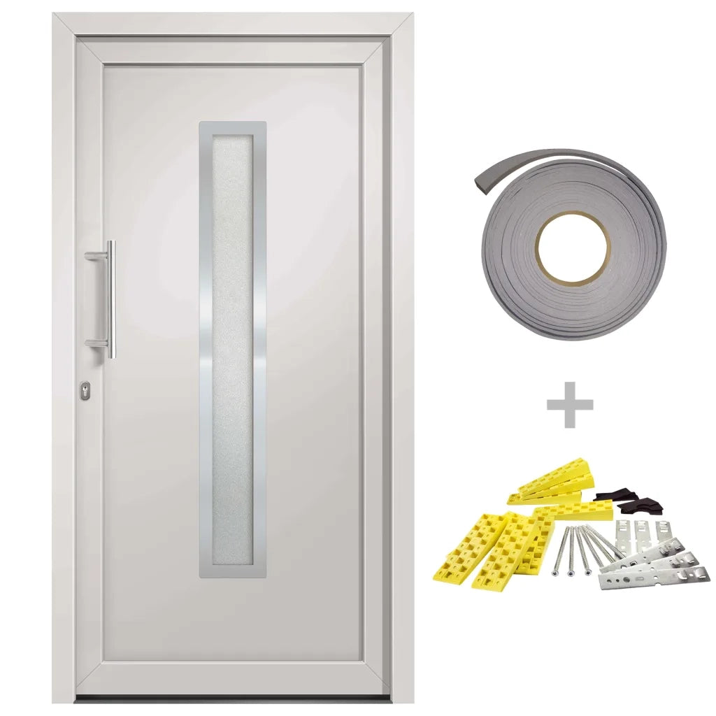 Porta di Ingresso Bianca 108x200 cm cod mxl 69804