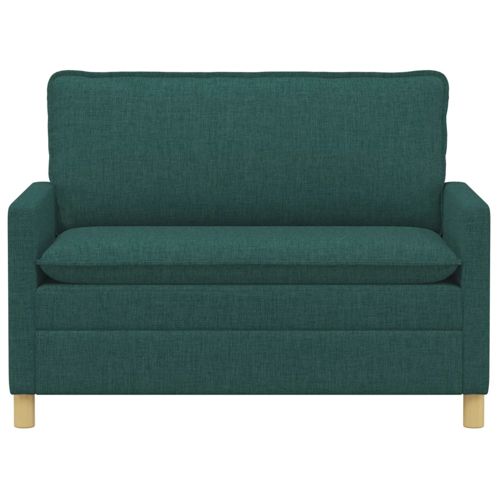 Divano Verde Scuro 126 x 81 x 87,5 cm Tessuto