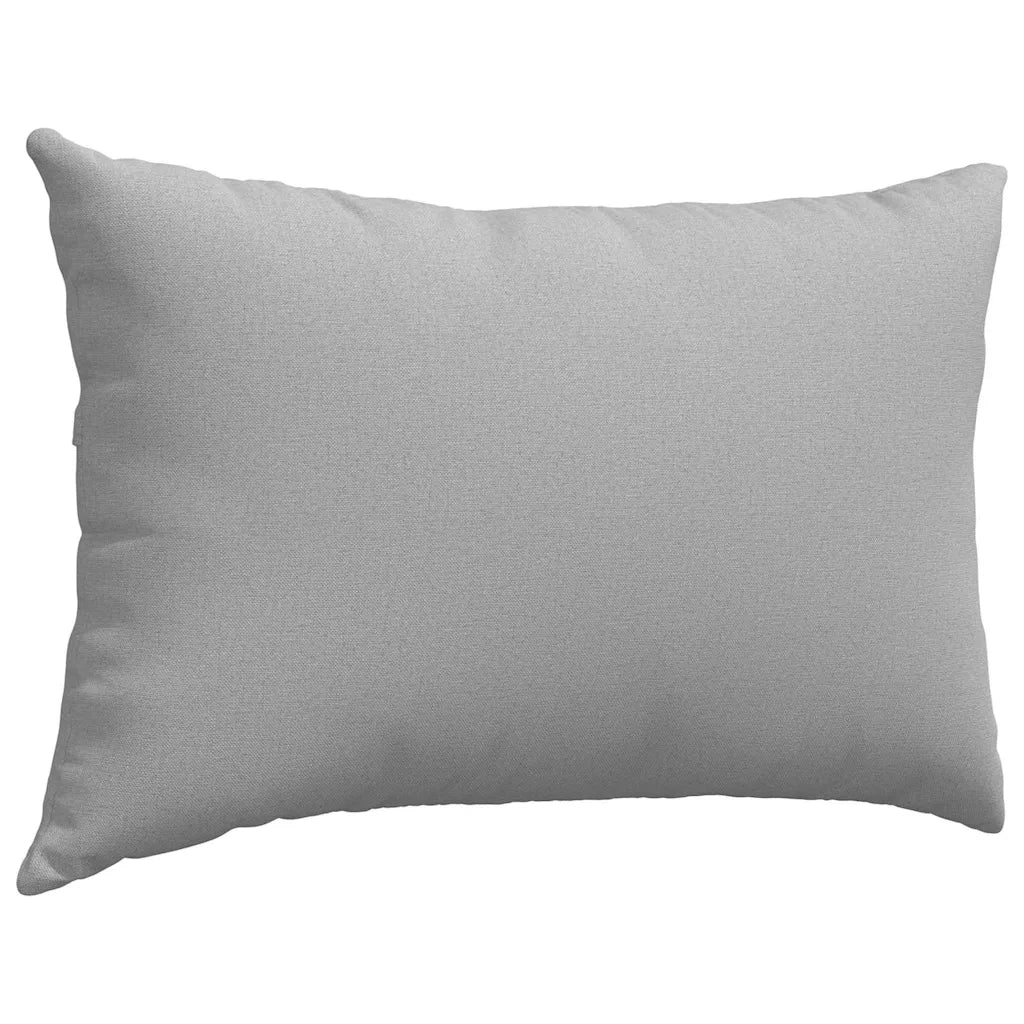 Cuscini da Divano 2 pcs Grigio Nuvola 60 x 40 cm Tessuto