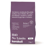 Kerakoll h40 no limits gel-adesivo strutturale bianco flessibile multiuso 5 kg