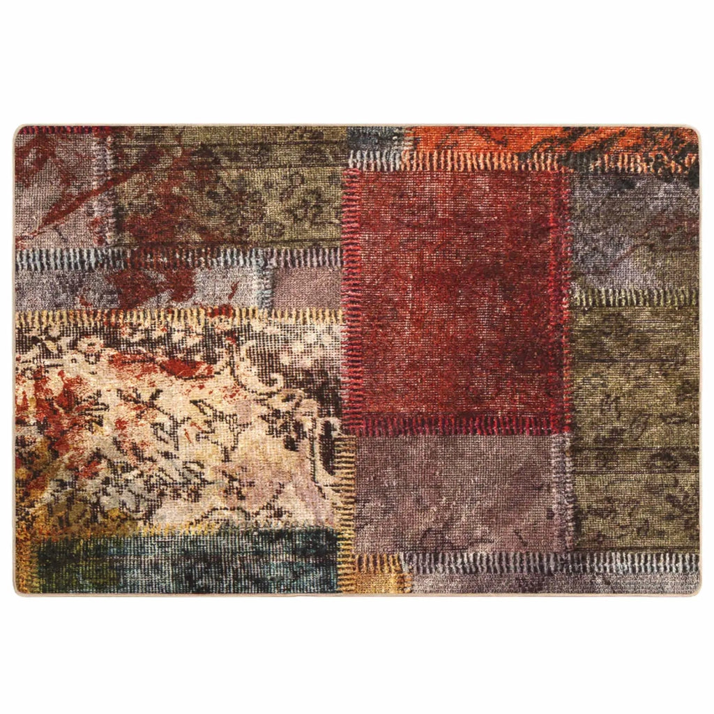 Runner Tappeto MARSA Multicolore 100 x 150 cm Poliestere e PVC 42023249