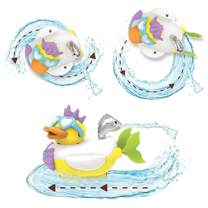 Anatra per Bagnetto con Accessori Yookidoo Jet Duck Create a Mermaid 40171