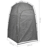 Tenda da Campeggio per Doccia WC Spogliatoio Grigio cod mxl 64328