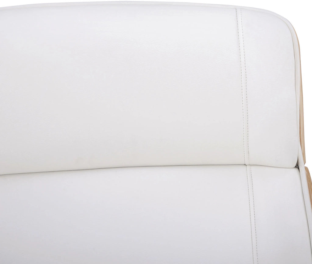 Sedia da ufficio Varel Natura/bianco