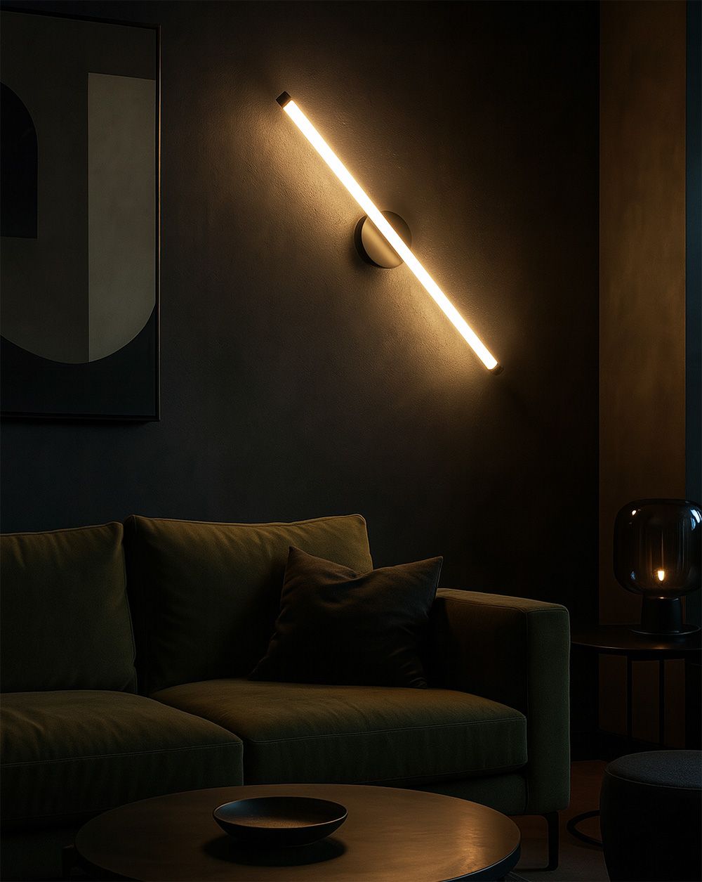 Applique Da Parete Led Lhj069-w Black