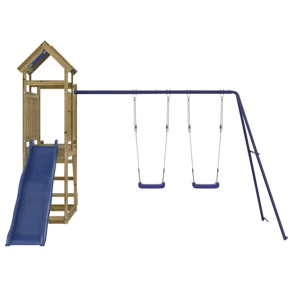 Set da Gioco da Esterno in Legno di Pino Impregnato 3279081